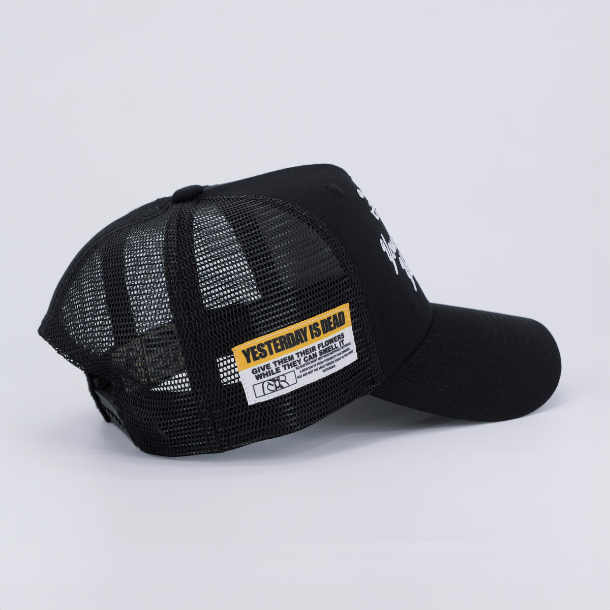 Classic Black Trucker Forgive Yourself For Yesterday