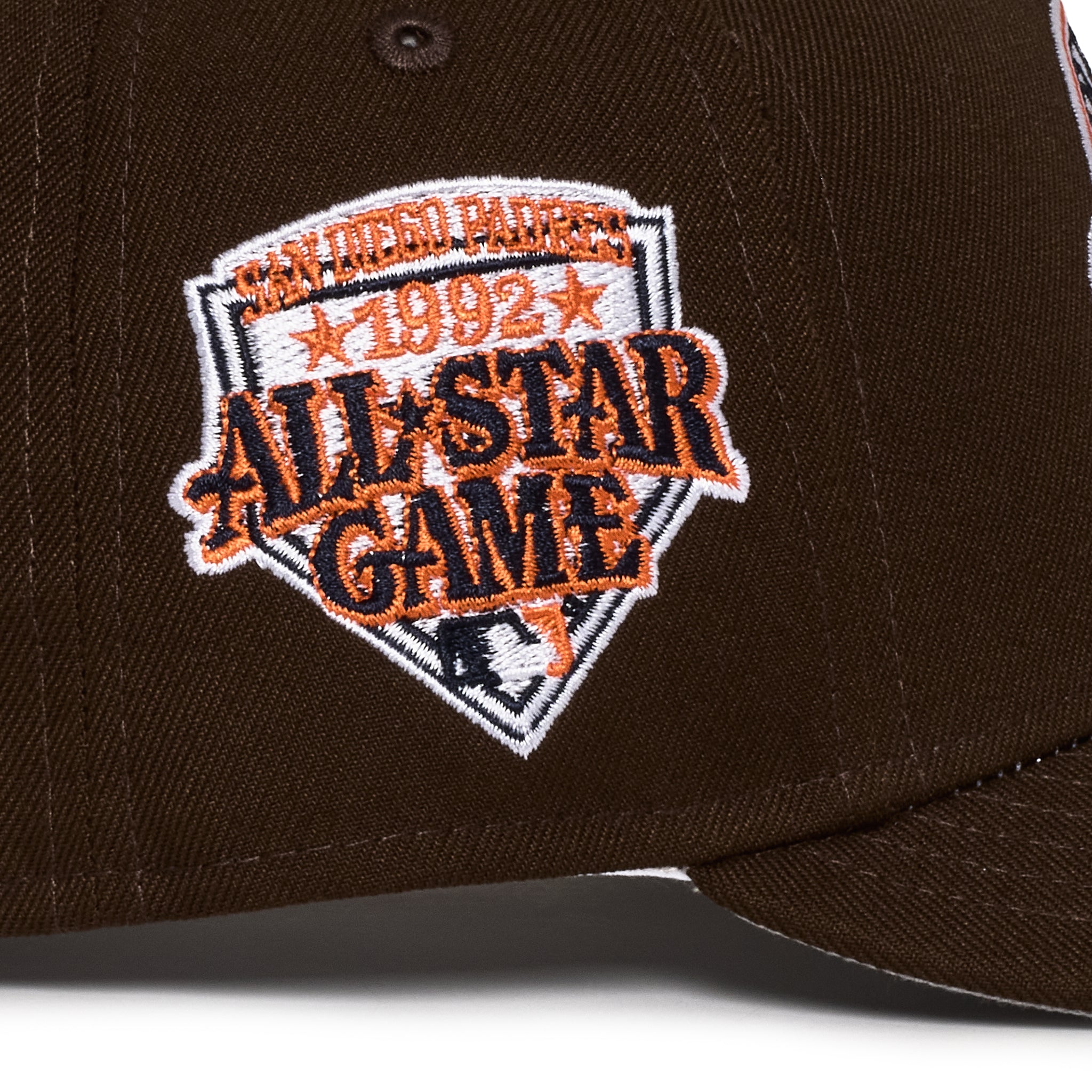San Diego Padres All Brown Circle Logo 1992 All Star Game