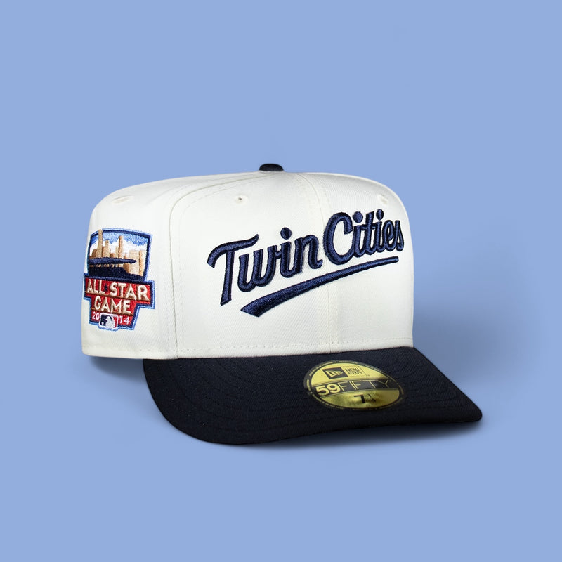 Minnesota Twins Twin Cities Creme Chrome and Navy 14 ASG