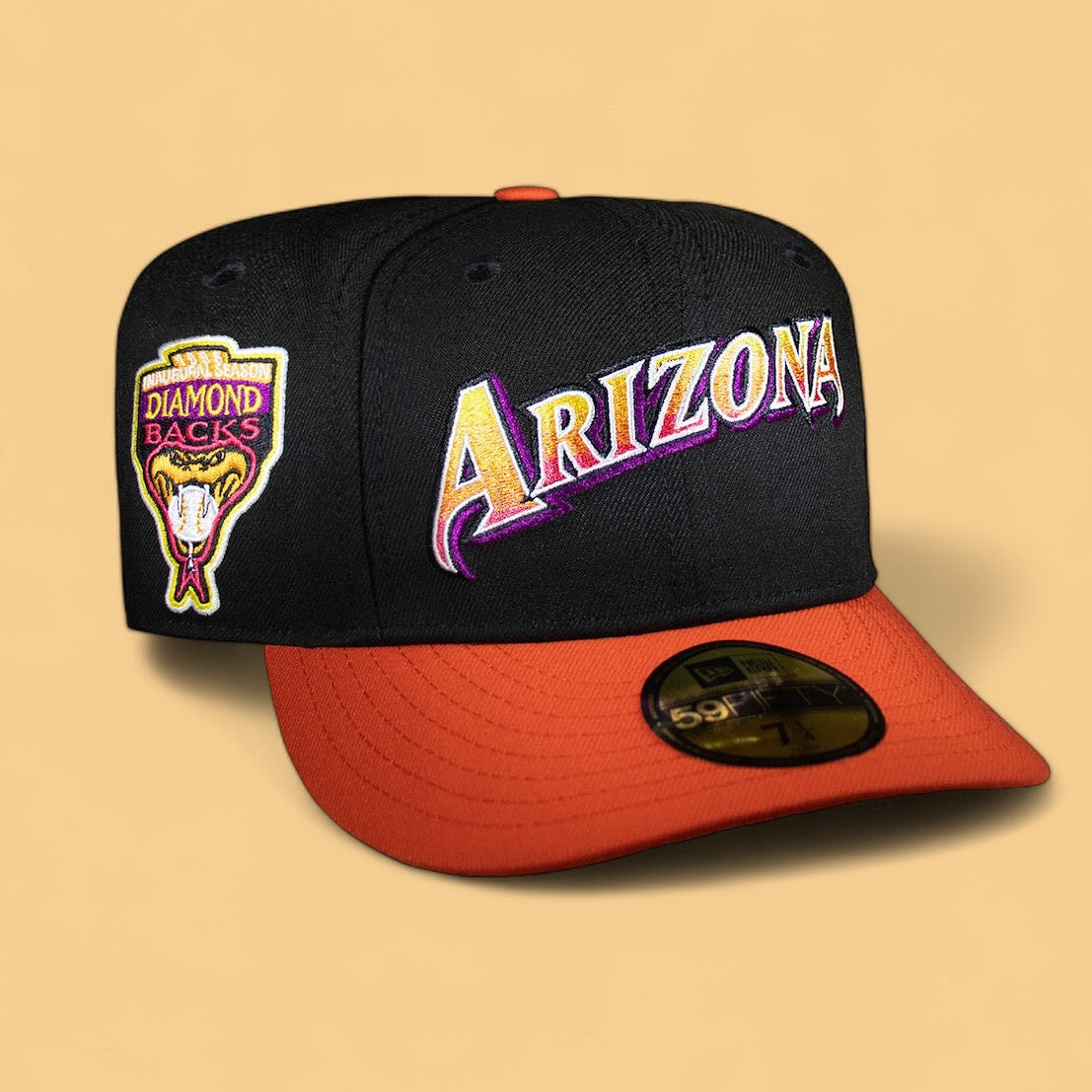 Arizona Diamond Backs Black and Orange 1998 INAG