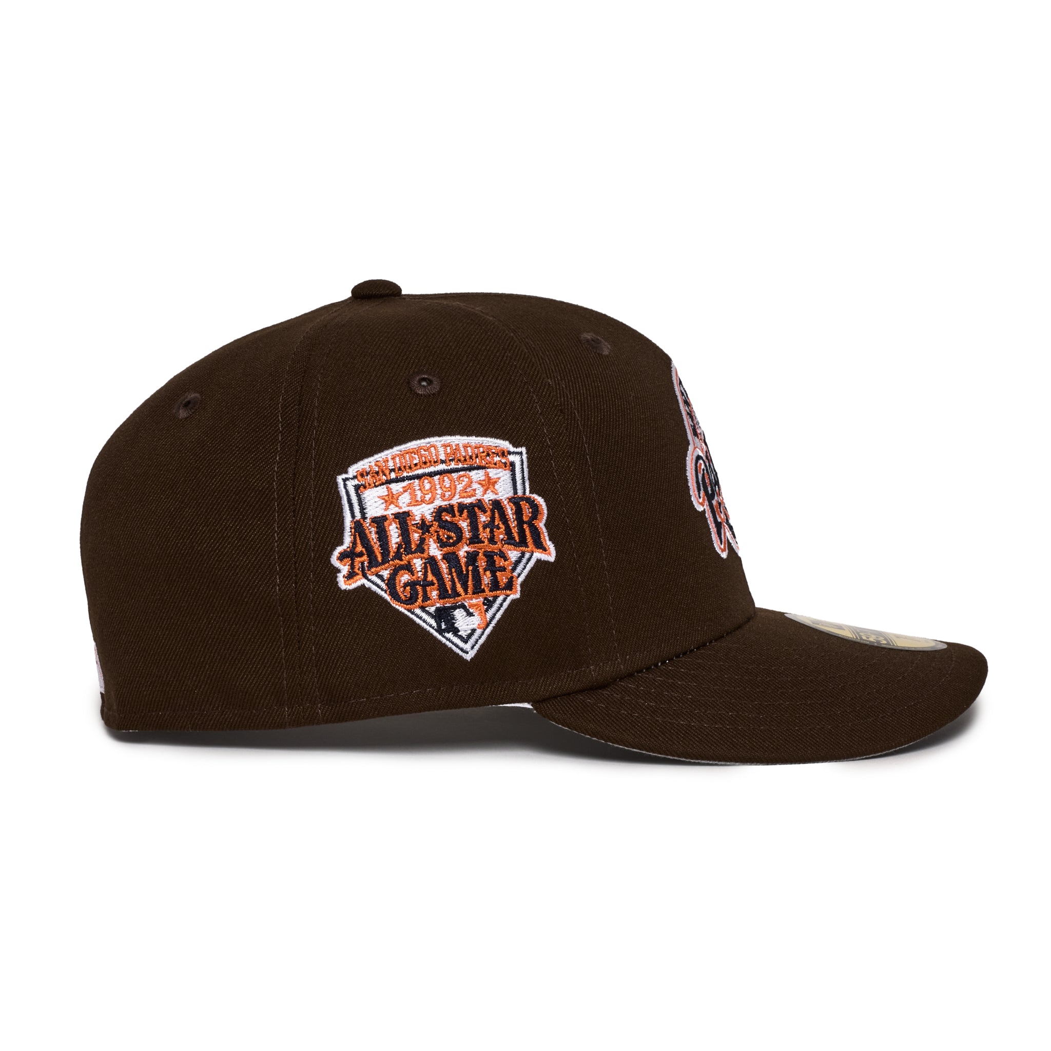 San Diego Padres All Brown Circle Logo 1992 All Star Game