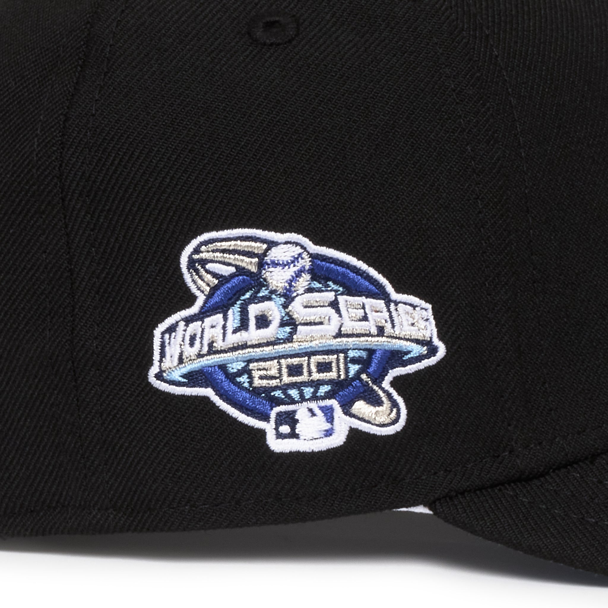 Arizona Diamond Backs Black Sky Snake Logo 2001 World Series