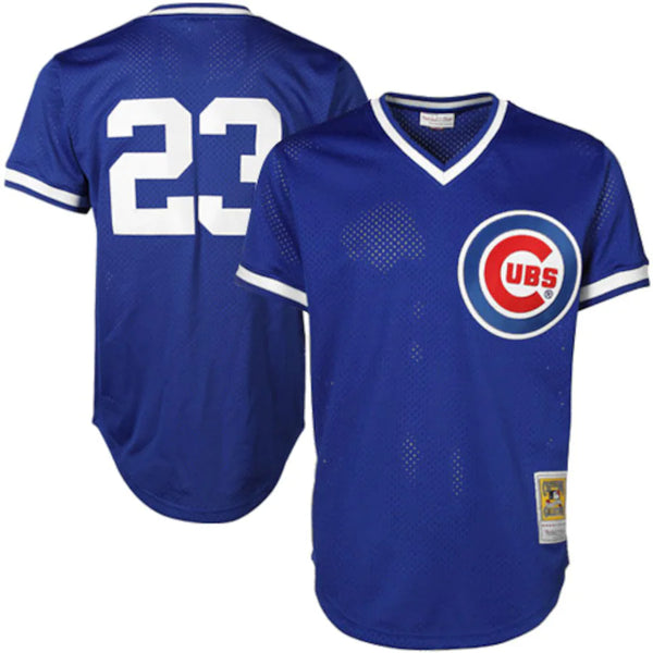 Chicago Cubs Blue Ryne Sandberg Jersey