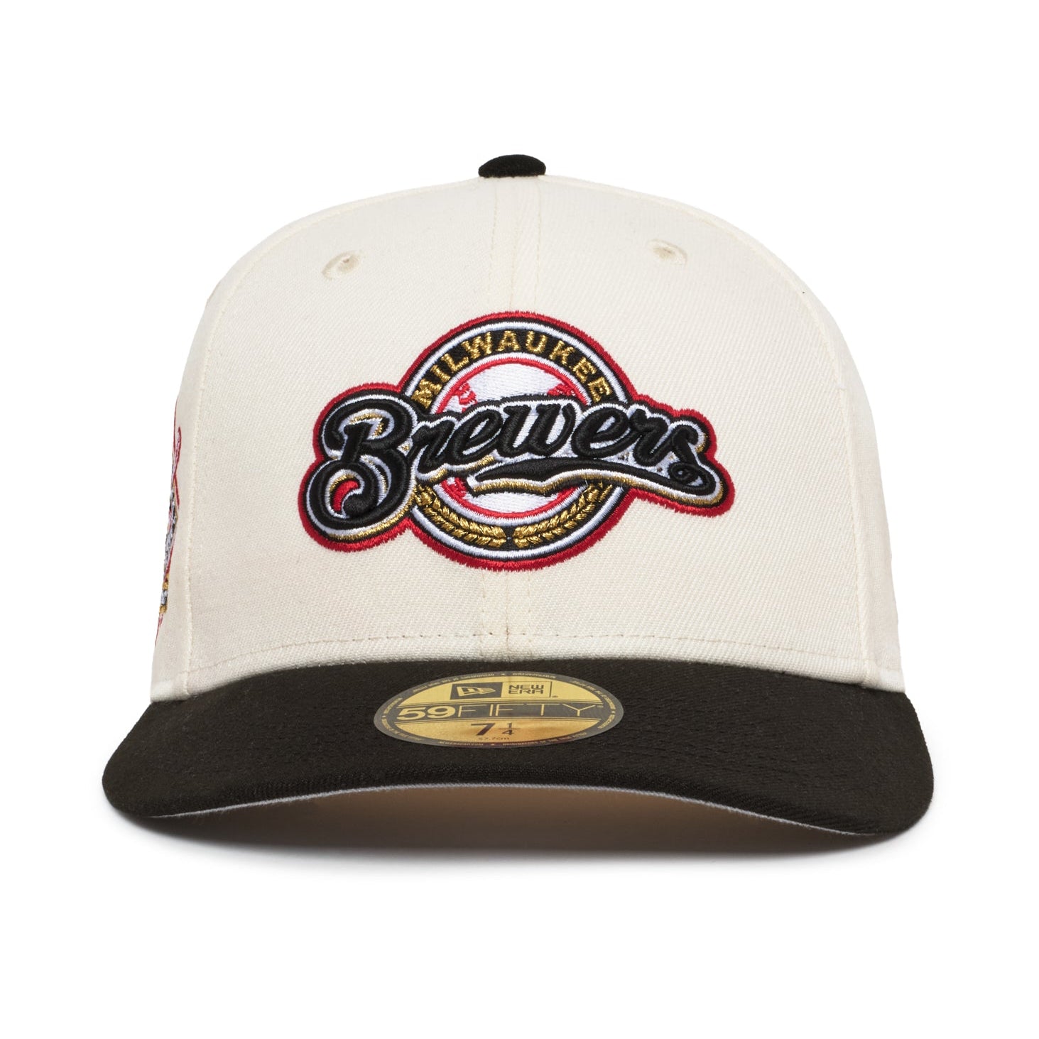 Milwaukee Brewers Creme & Black 25th Anniversary Grey uv