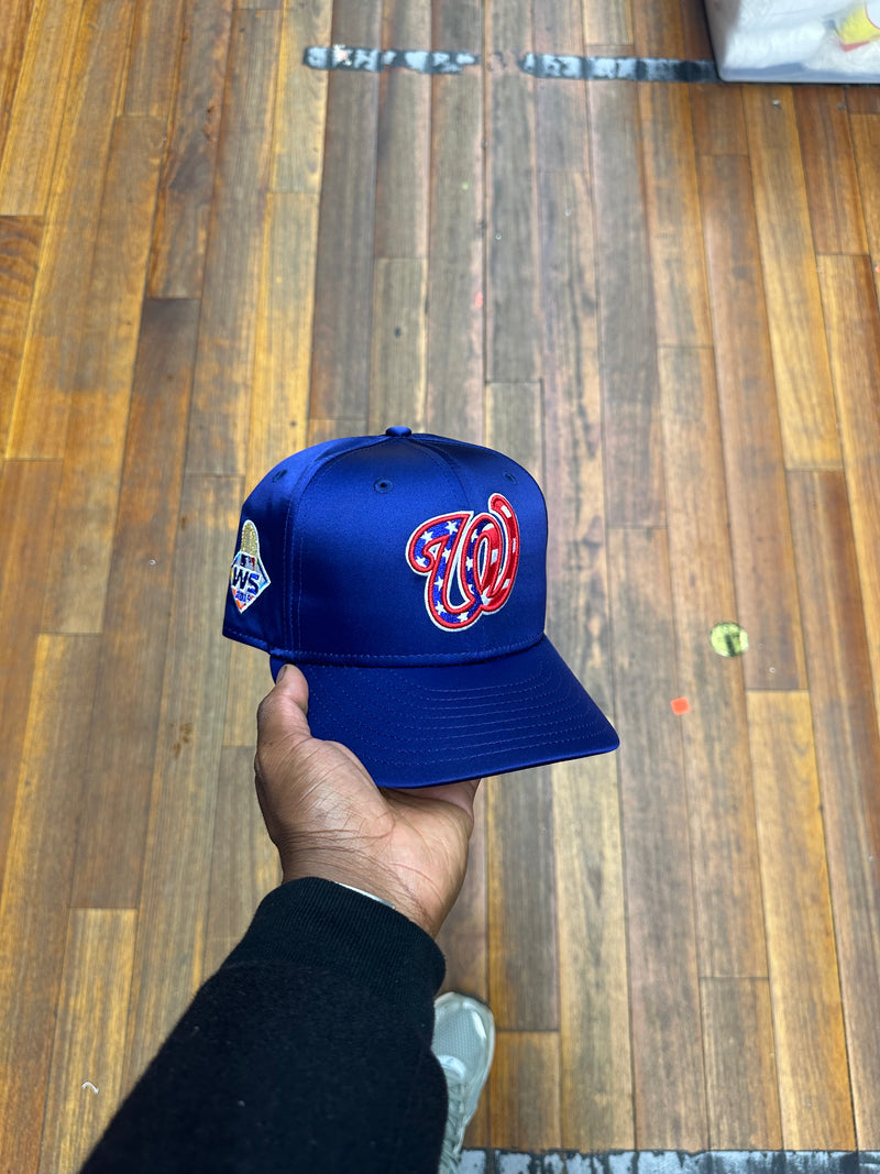 Washington Nationals Royal Blue Satin 2019 World Series