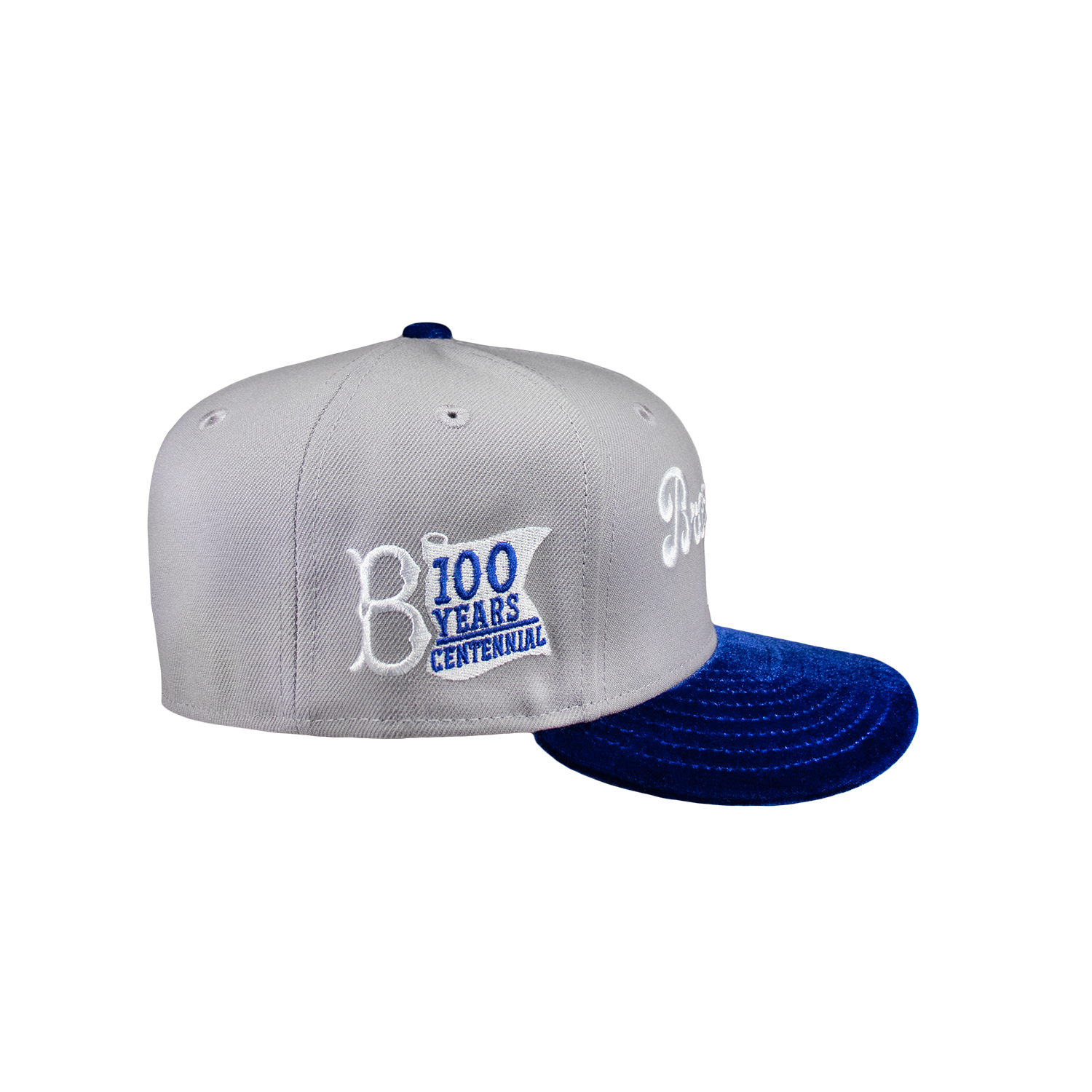 Brooklyn Dodgers Grey and Royal Velvet 100 Years