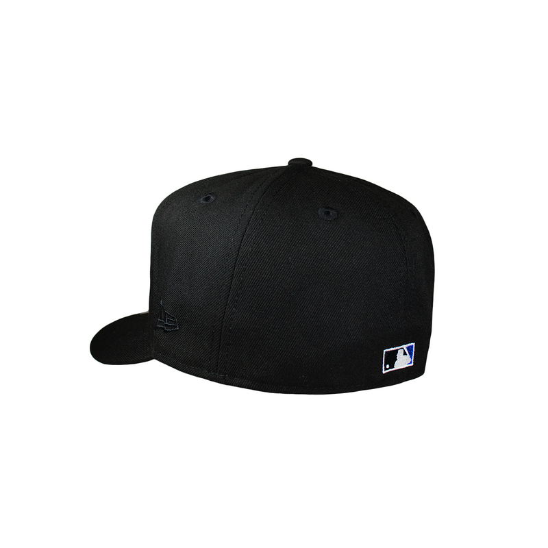 Los Angeles Dodgers All Black Script Logo 60Th