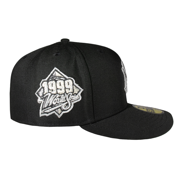 New York Yankees Black Metallic Pewter Logo 1999 WS