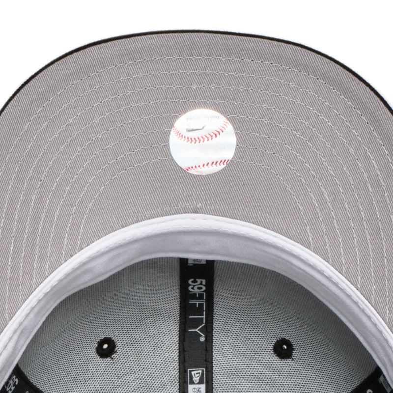 Montreal Expos All Black White Grey Logo 35 Years