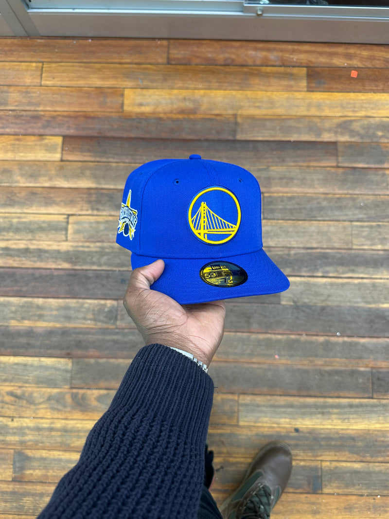 Golden State Warriors All Royal Blue Fitted 1946