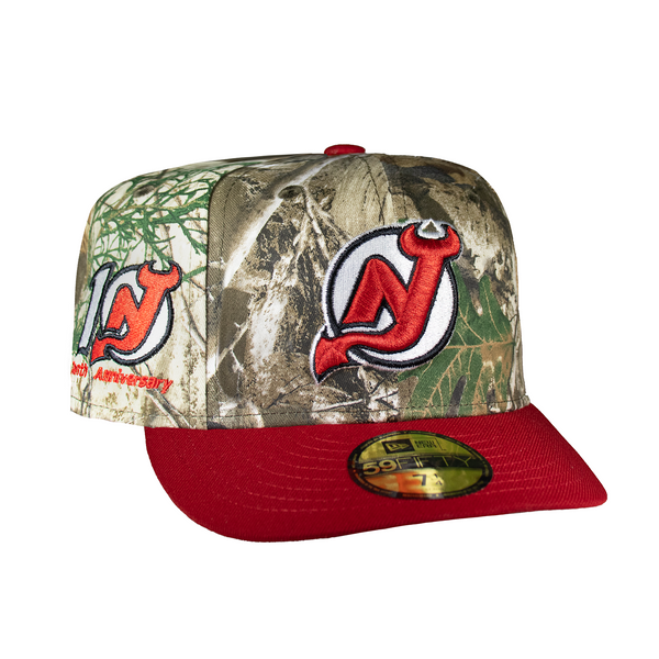 New Jersey Devils Real Tree and Red 10Th Anniversary