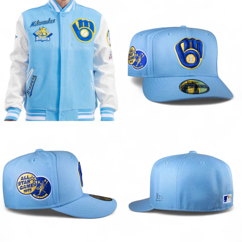 Milwaukee Brewers All Sky Blue 1975 All Star Game