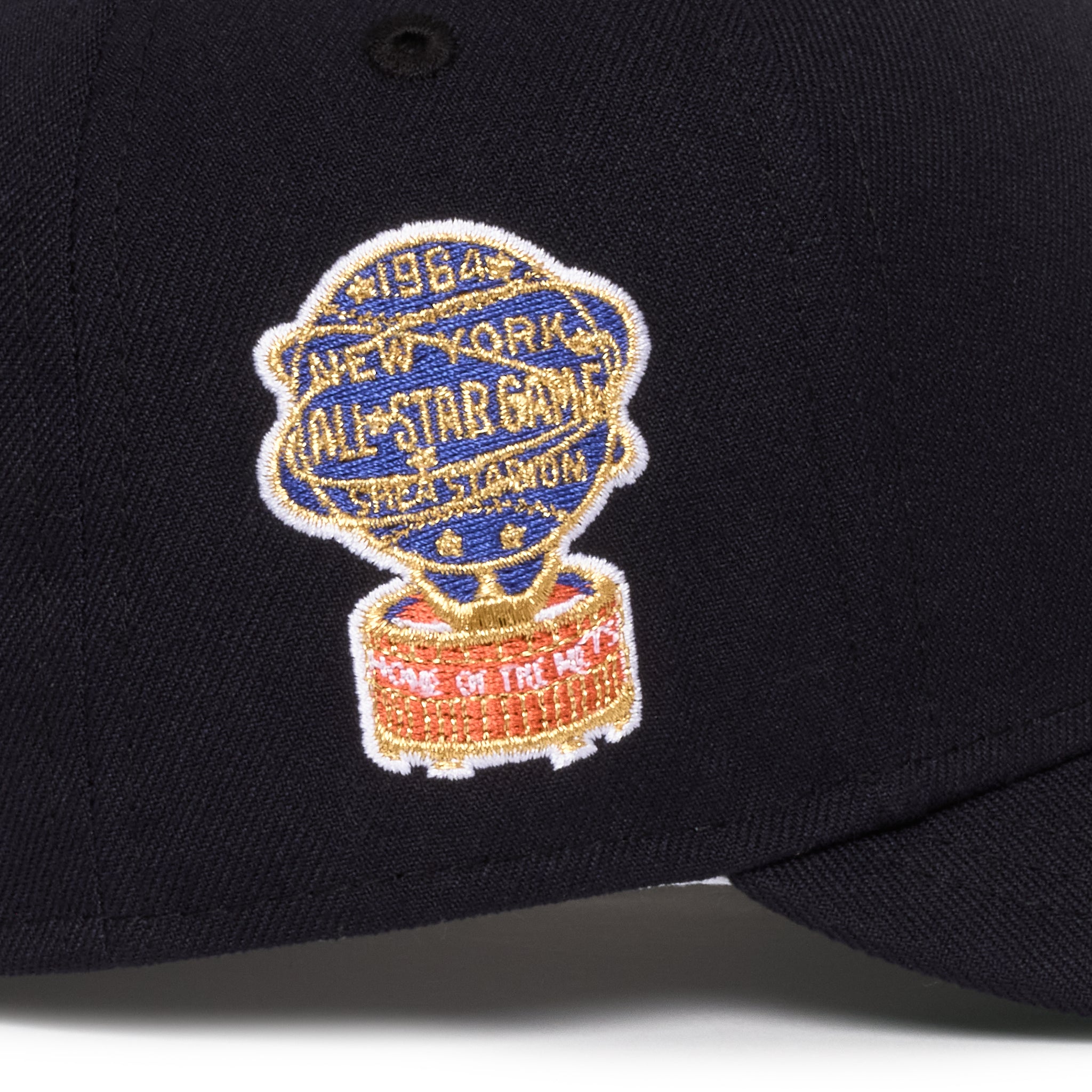 New York Mets All Navy Orange Logo 1964 All Star Game Green UV