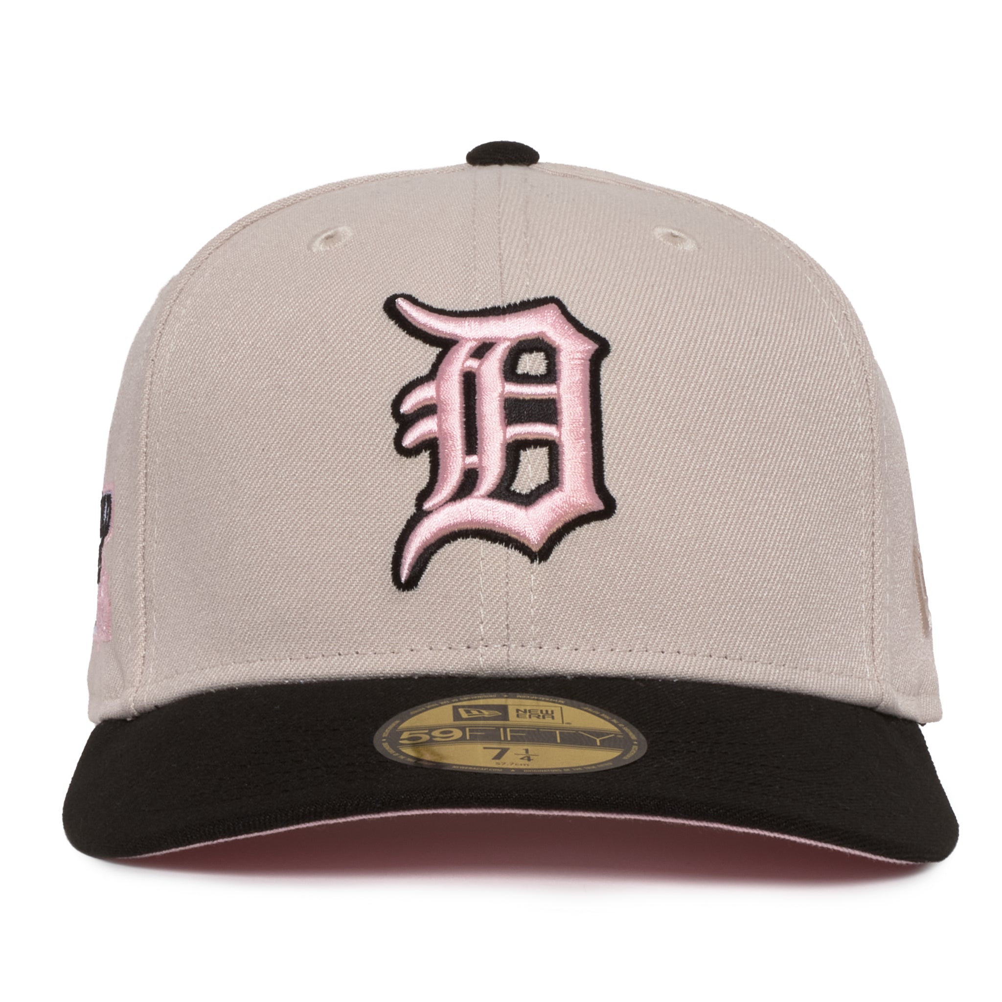 Detroit Tigers "Pink Logo" Stone Grey and Black 1984 WS