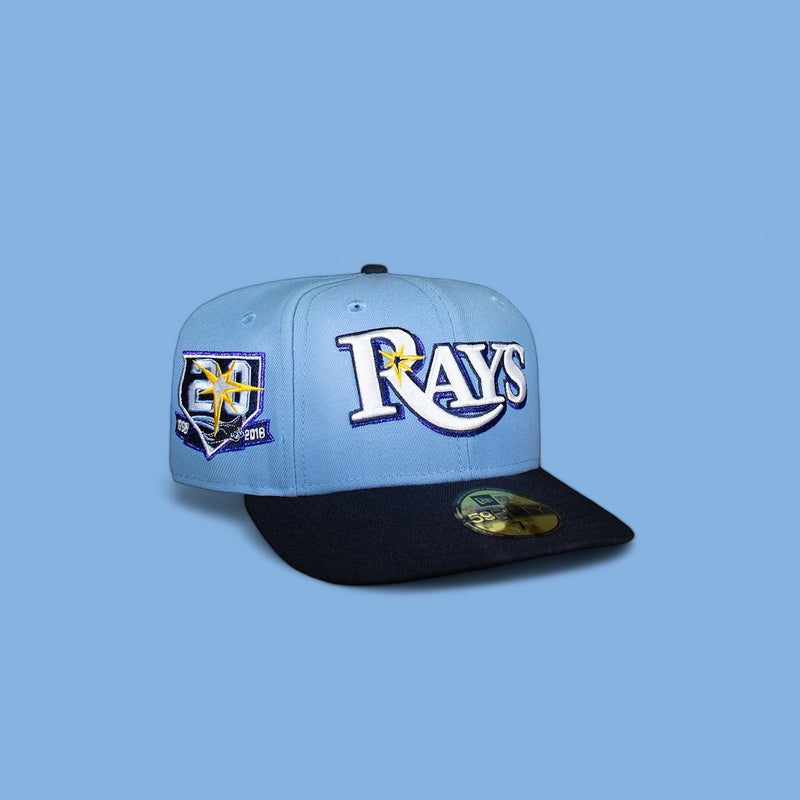 Tampa Bay Rays Sky Blue and Navy 20Th