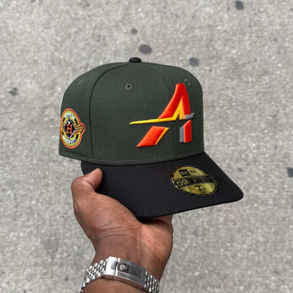 Houston Astros Seaweed Green and Black Space City