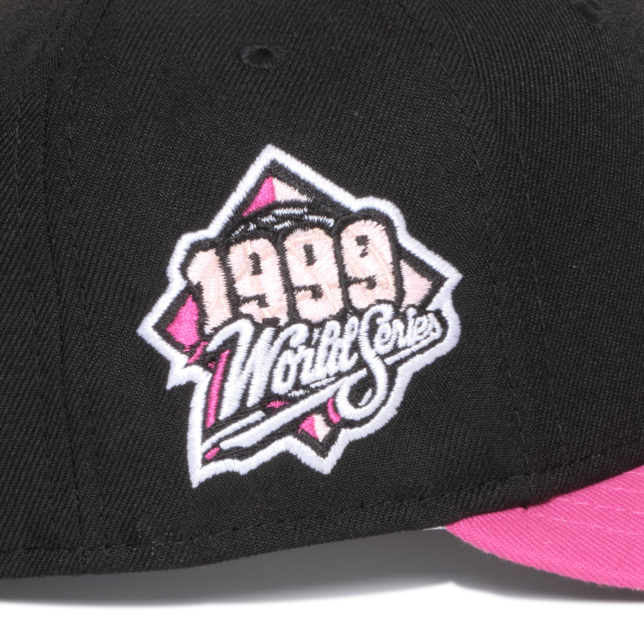 New York Yankees Black & Beetroot Pink 99 World Series Grey uv