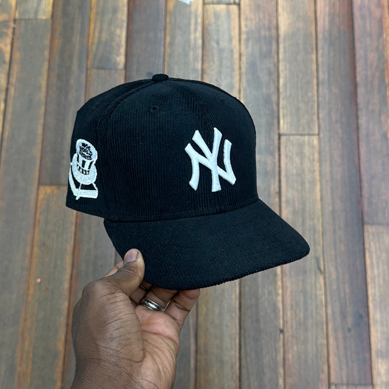 New York Yankees All Black Corduroy 1956 World Series