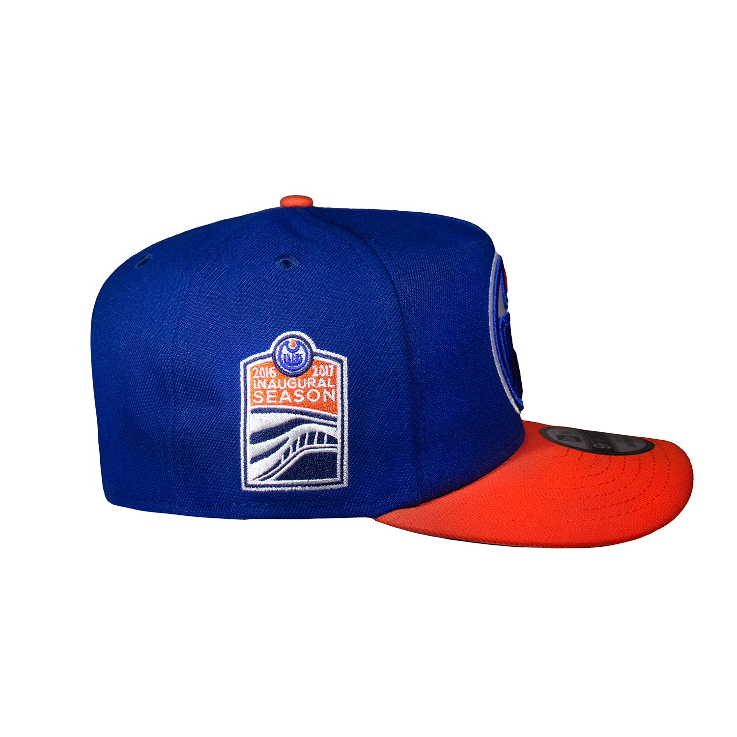 Edmonton Oilers Royal & Orange 950 AFrame Snap Back