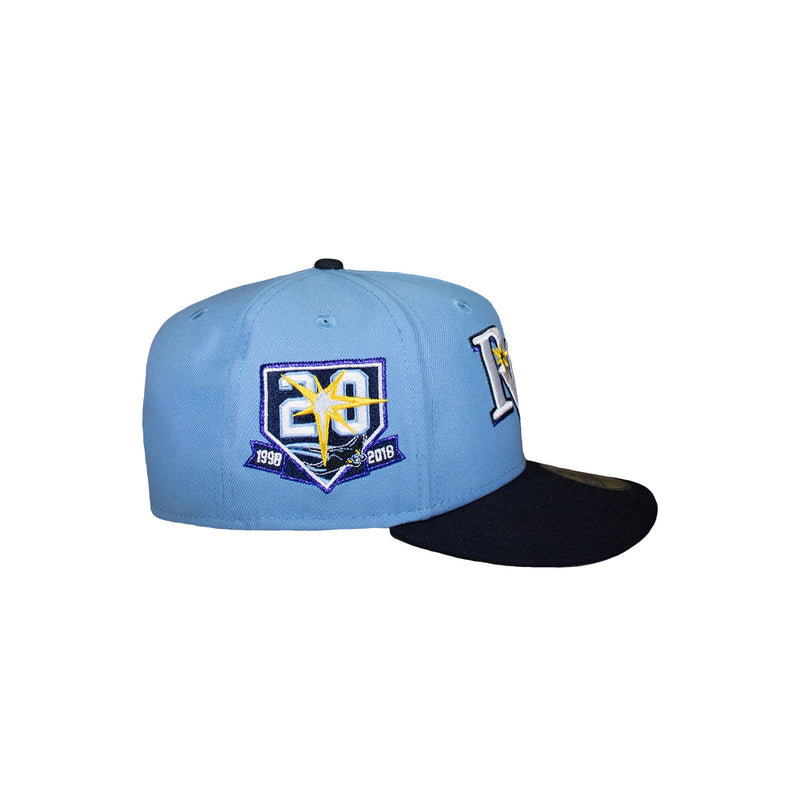 Tampa Bay Rays Sky Blue and Navy 20Th