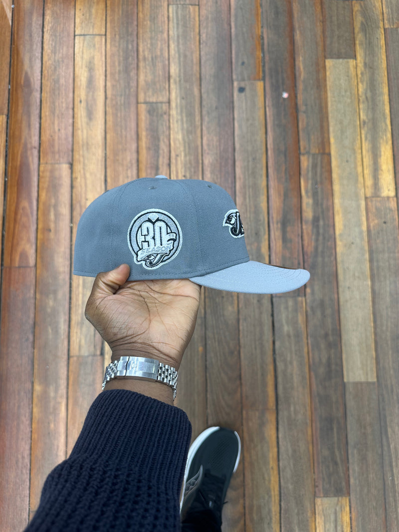 Toronto Blue Jays Dark Grey and Grey 30Th Anniversary