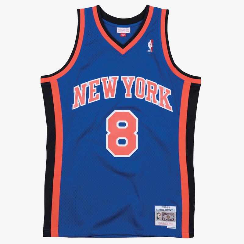 New York Knicks Blue Sprewell Jersey