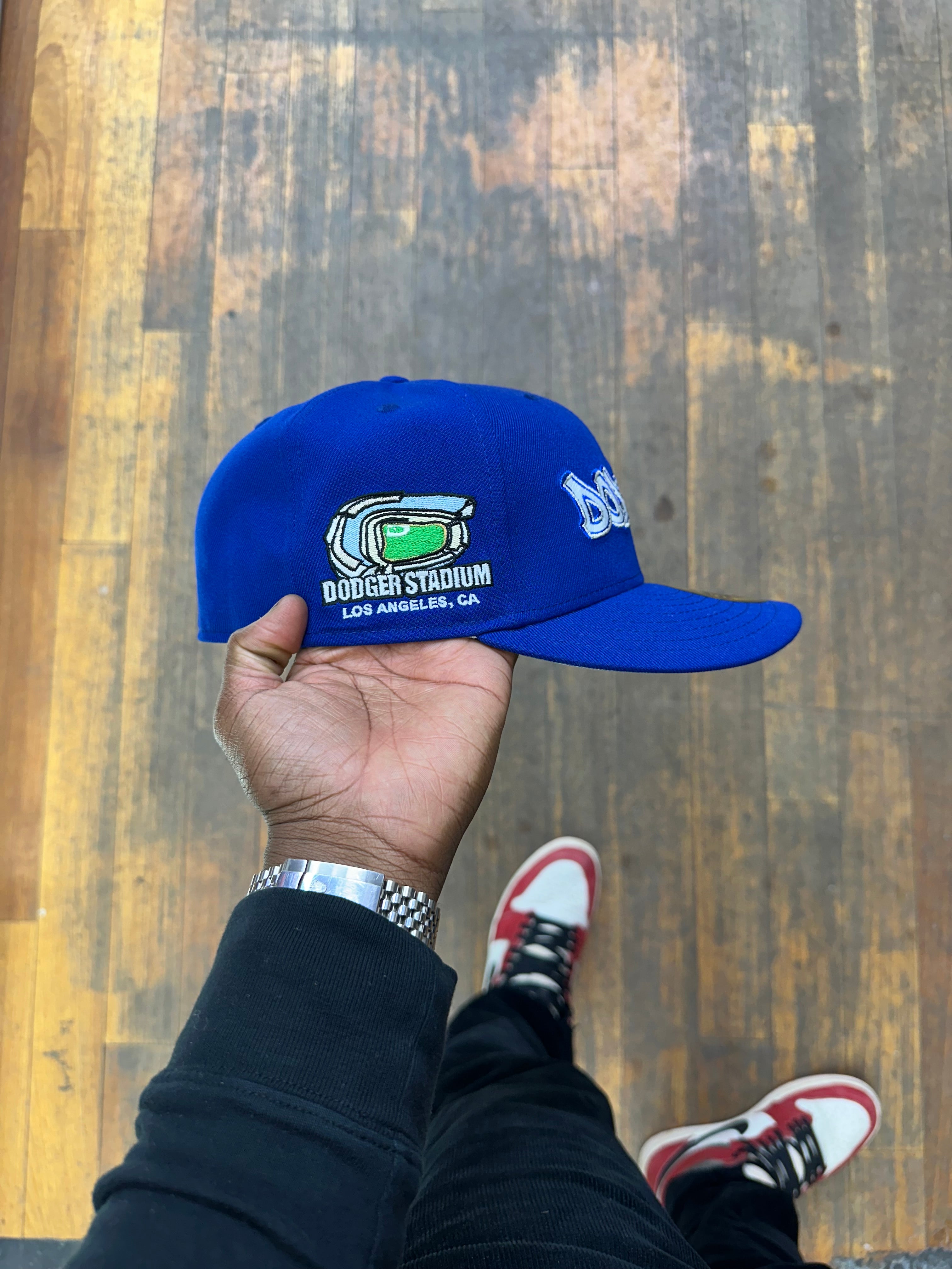 Los Angeles Dodgers Royal Blue Graffiti Logo Stadium Patch