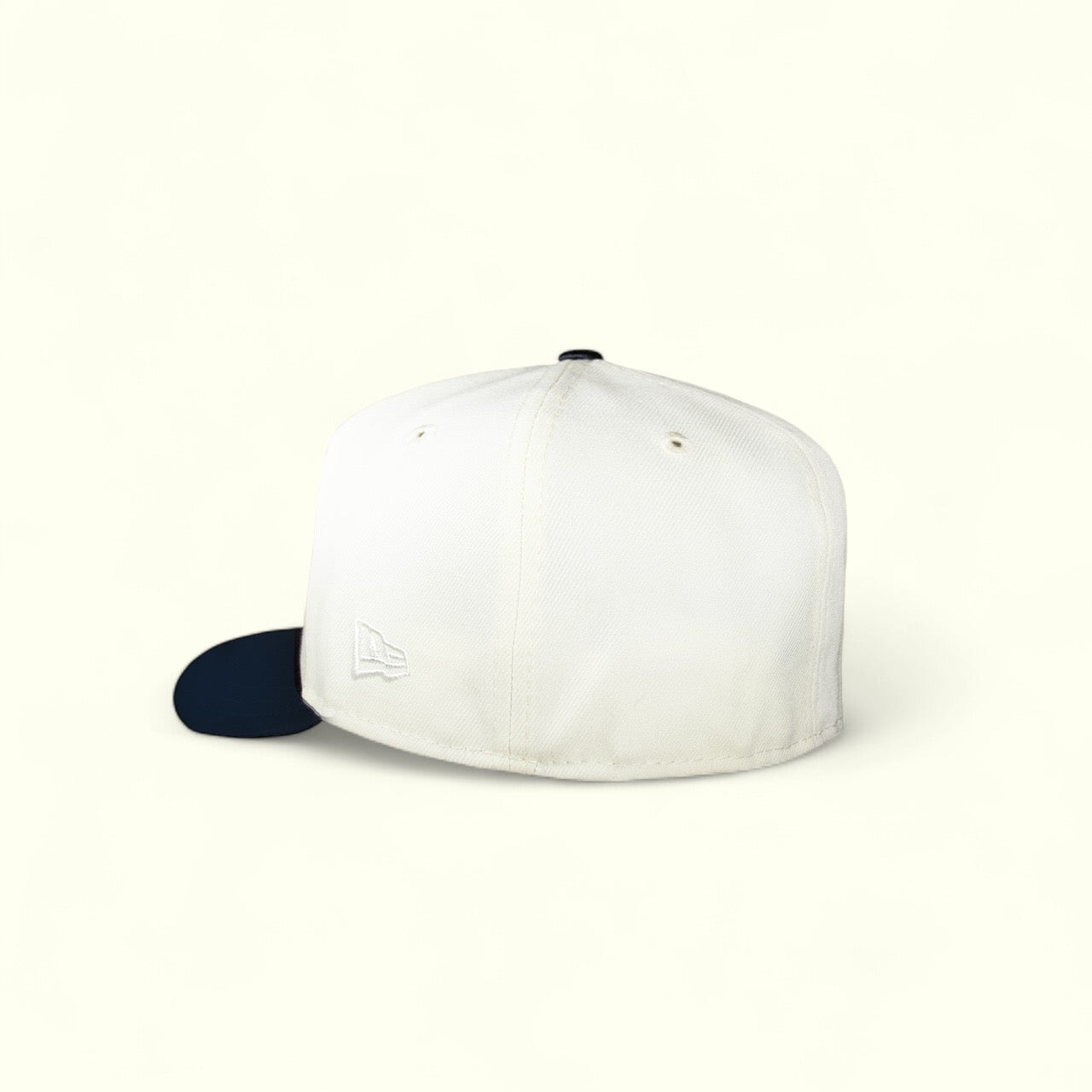 New York Black Yankees Creme and Satin Navy