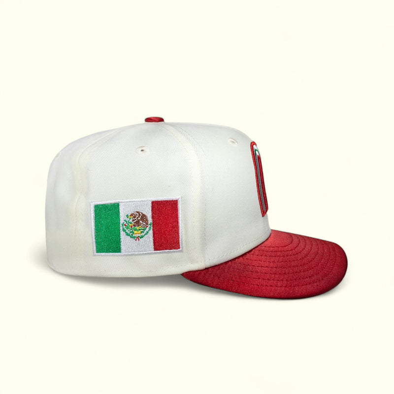 Mexico National WBC Chrome and Satin Red