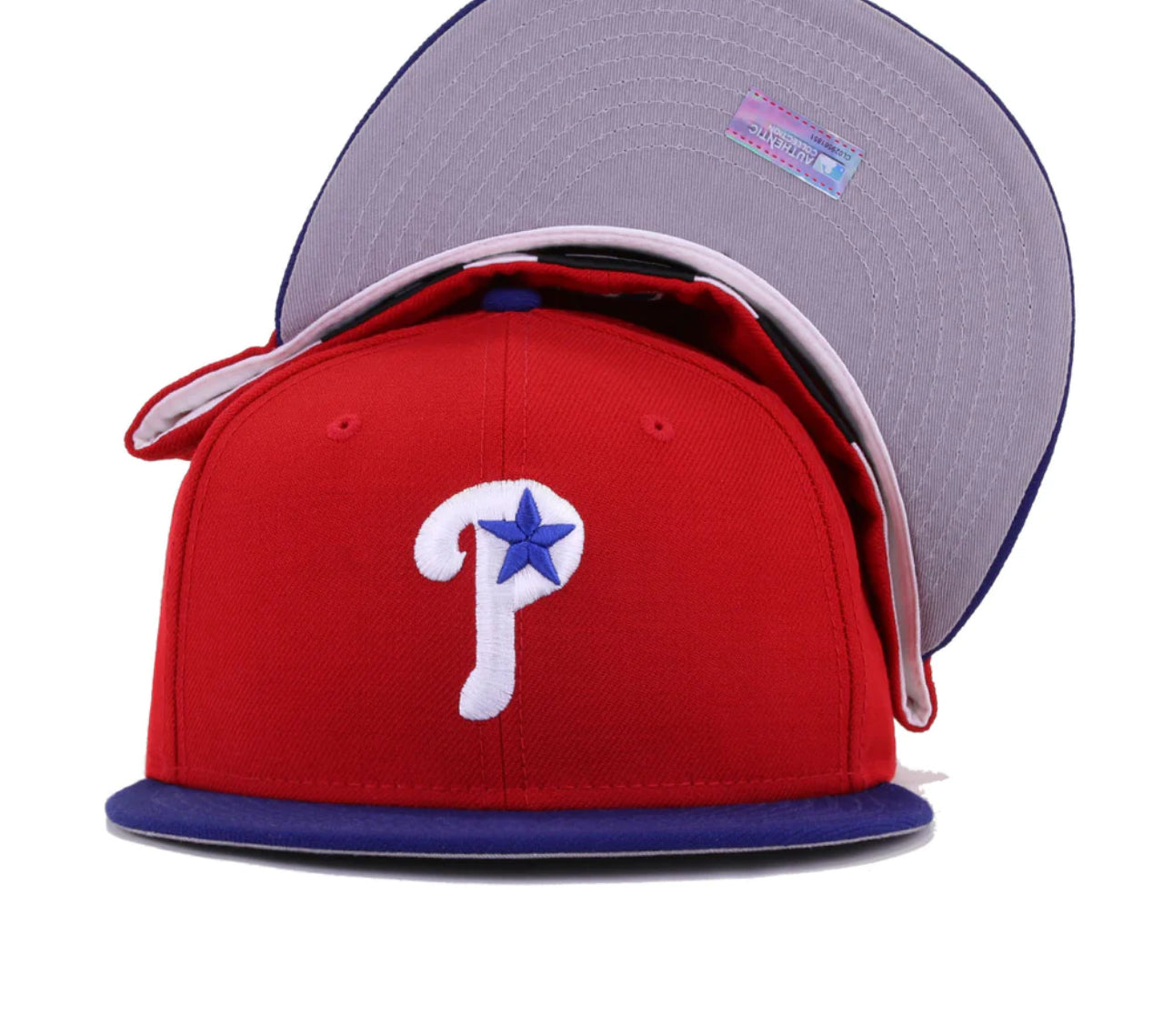 Philadelphia Phillies Red and Royal Grey UV