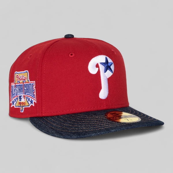 Philadelphia Phillies Red and Denim 1996 All Star Game