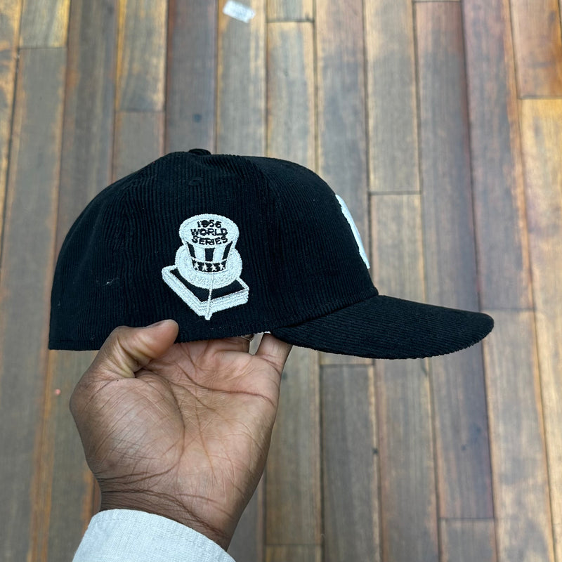 New York Yankees All Black Corduroy 1956 World Series