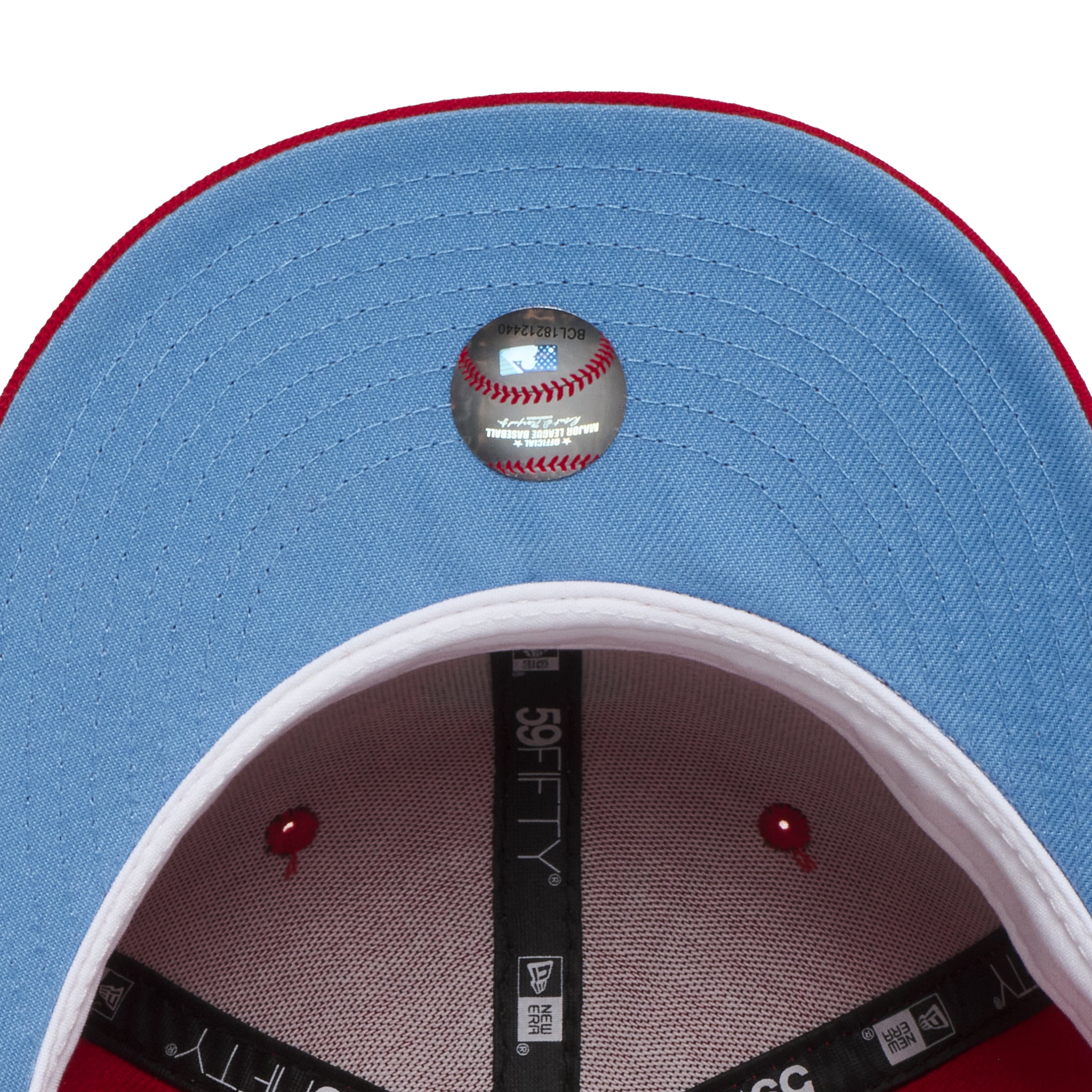 Anaheim Angels All Red 2002 World Series Powder Blue uv
