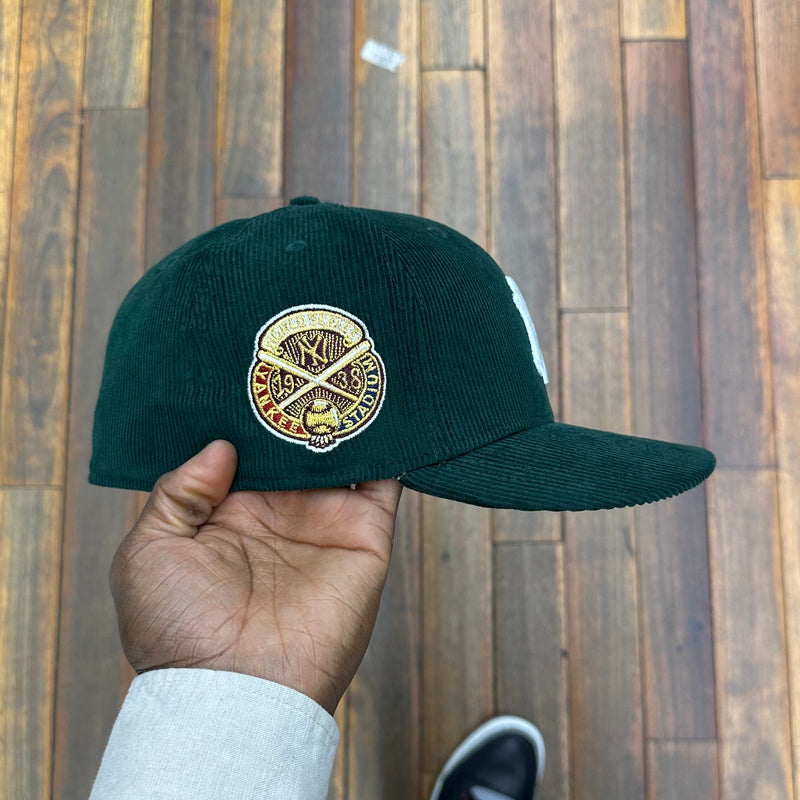 New York Yankees Dark Green Corduroy 1938 World Series