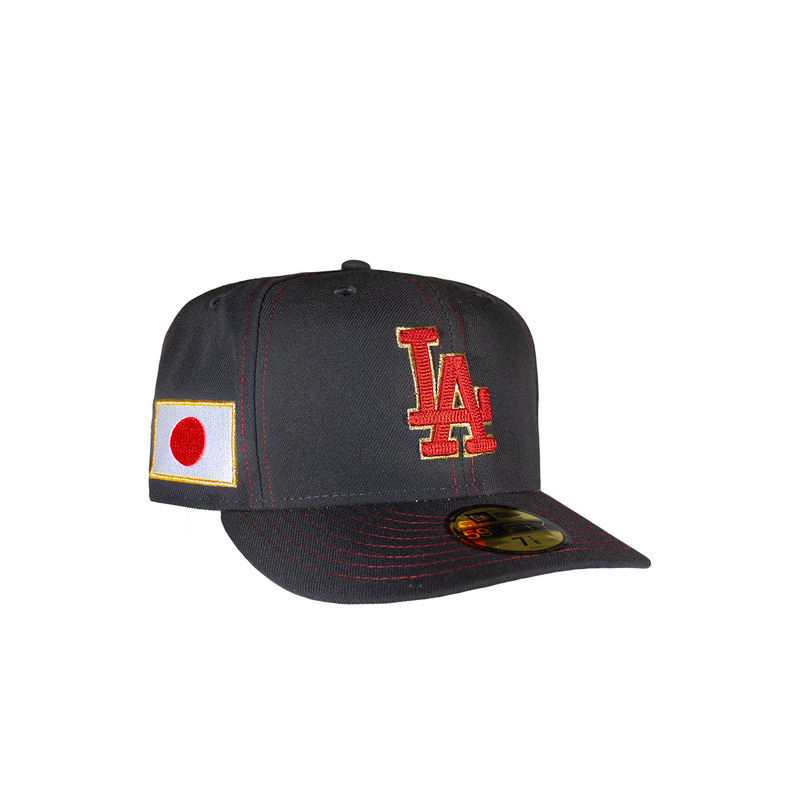 Los Angeles Dodgers Japan Dark Grey 5950 Fitted