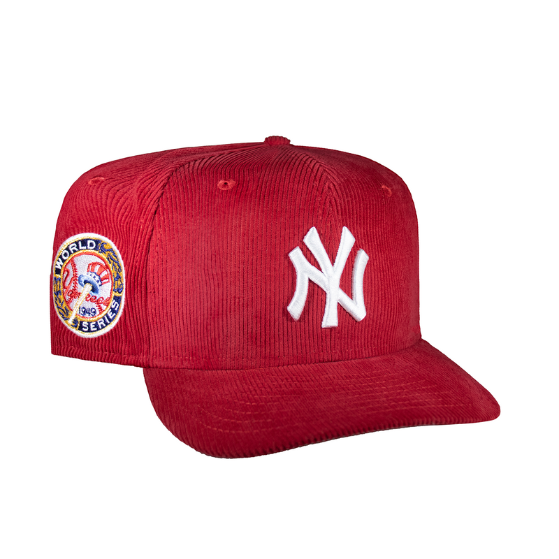 New York Yankees Red Corduroy 1949 WS