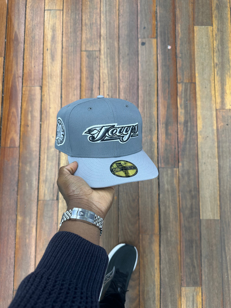 Toronto Blue Jays Dark Grey and Grey 30Th Anniversary