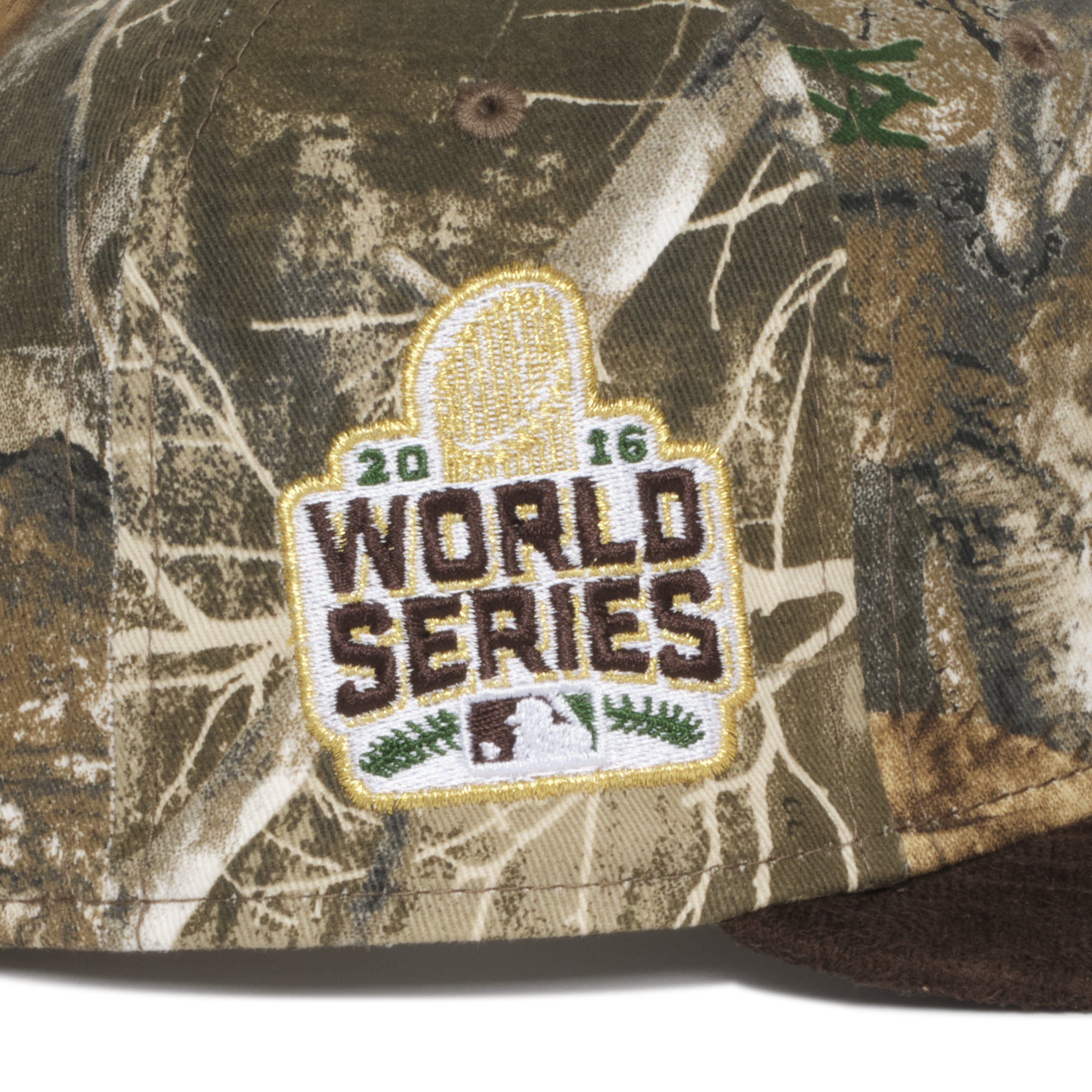 Chicago Cubs Real Tree and Brown Suede 2016 World Series