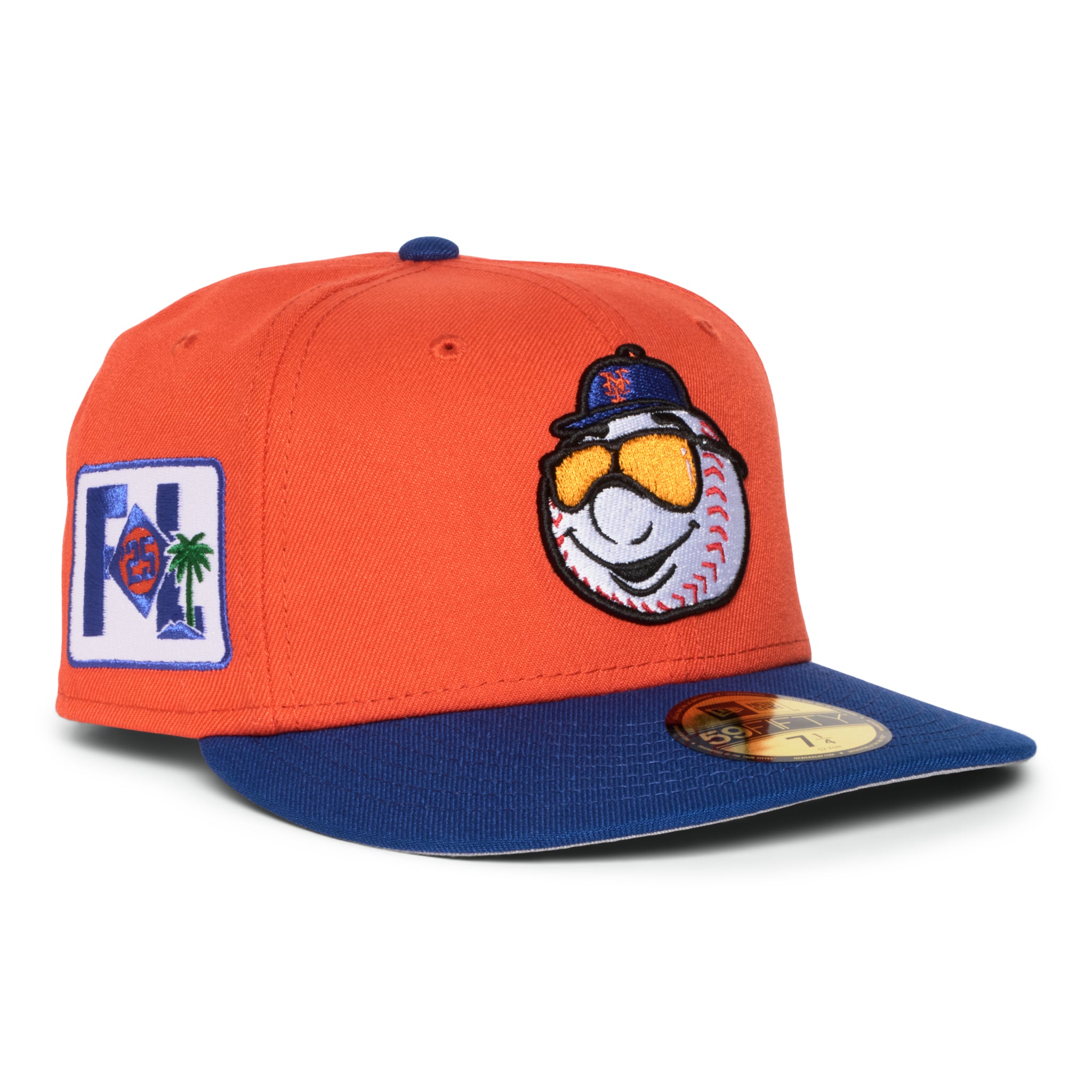 New york Mets Orange and Royal "Baseball Mascot" 25 FL