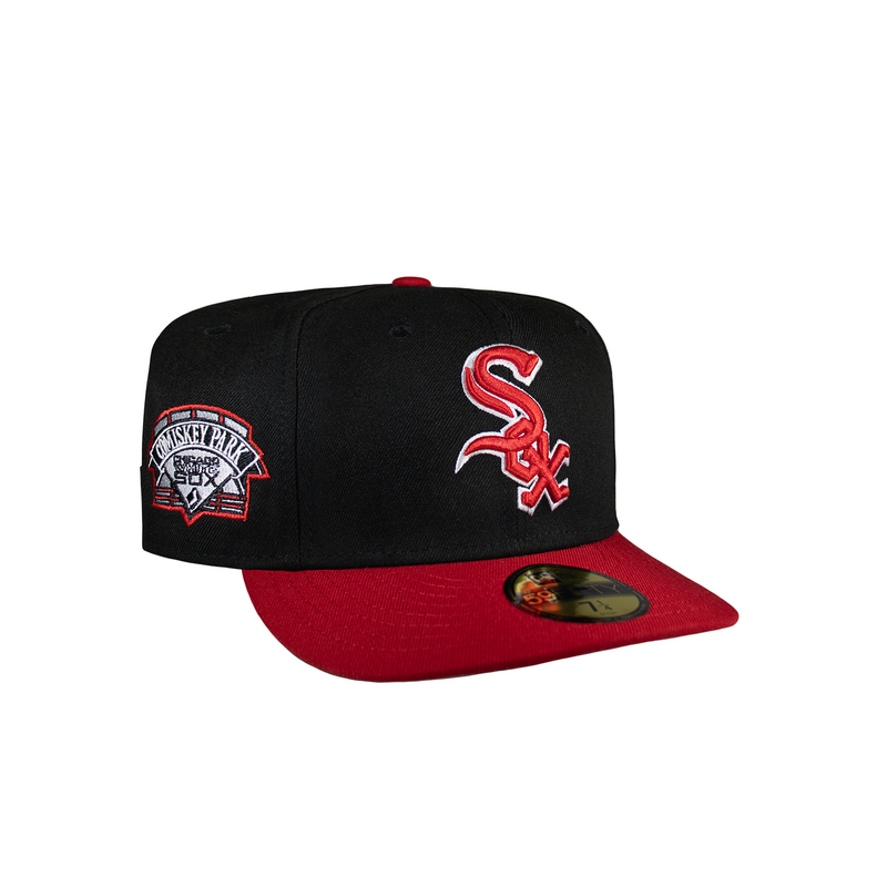 Chicago White Sox Black and Red Comiskey Patch