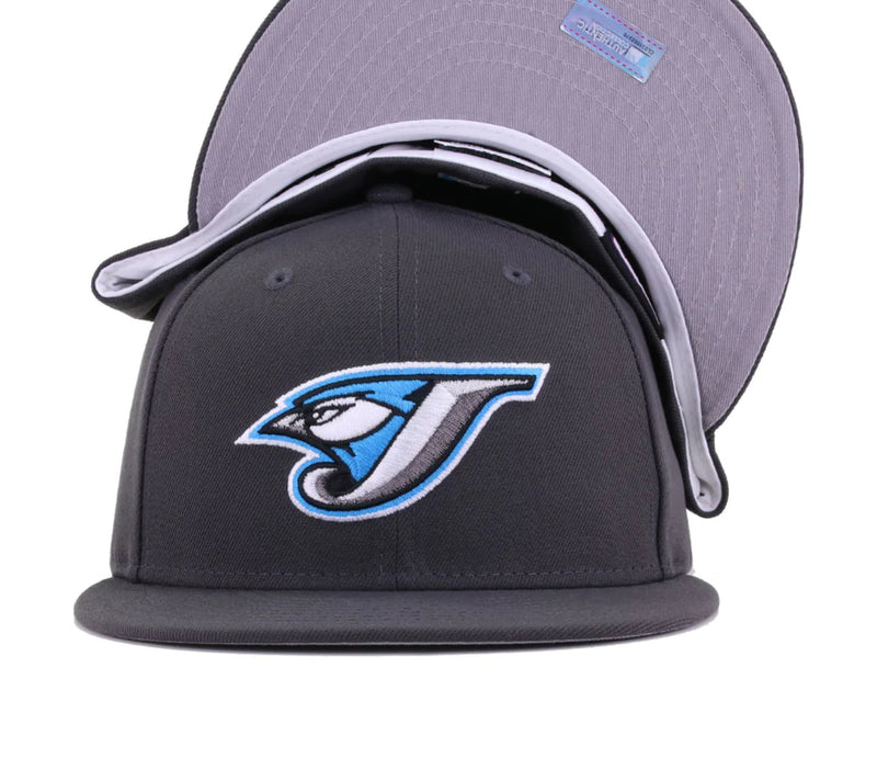 Toronto Blue Jays All Charcoal Grey w/ Grey UV NO PATCH