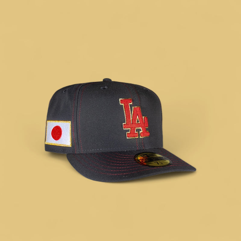 Los Angeles Dodgers Japan Dark Grey 5950 Fitted