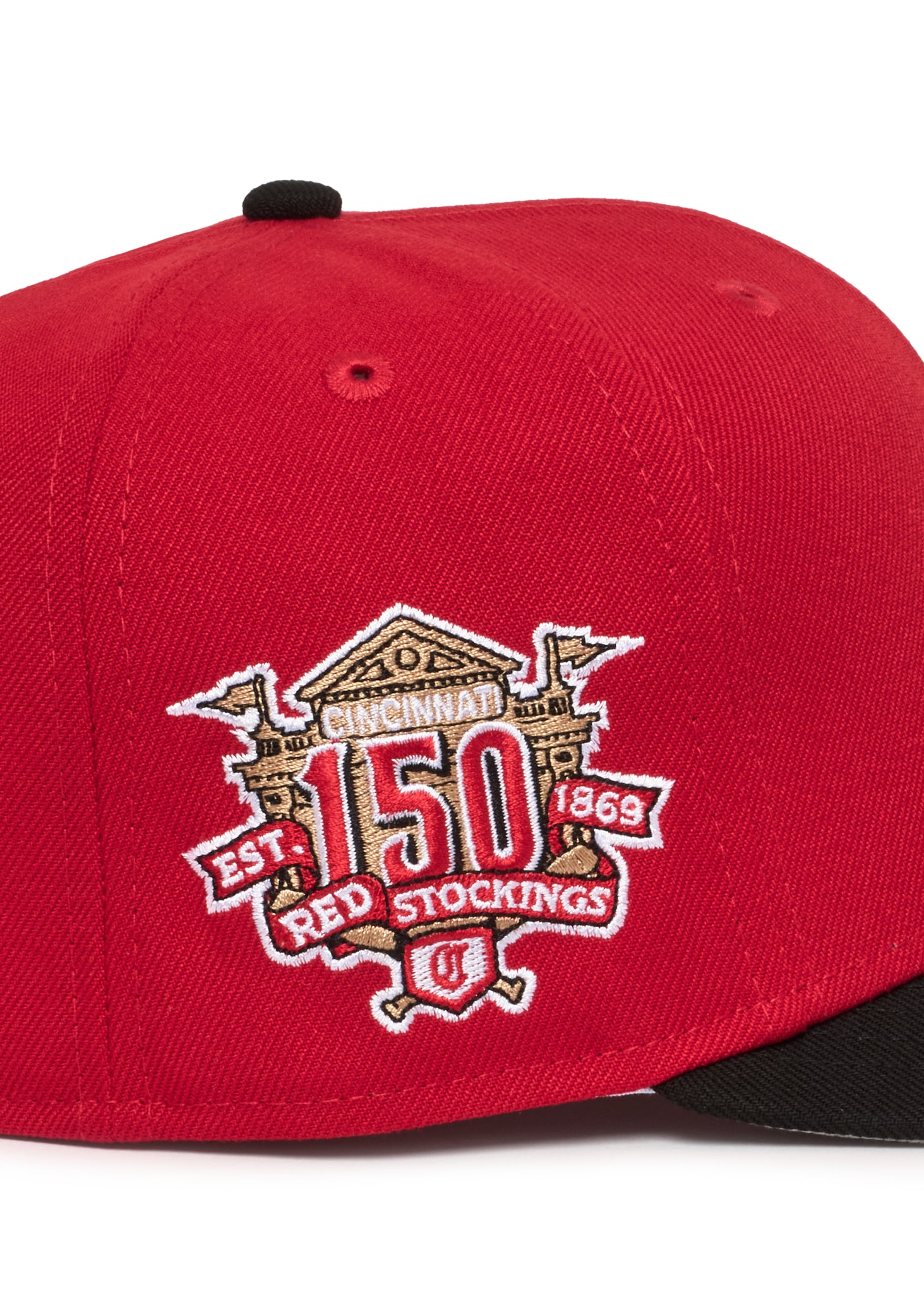 Cincinnati Reds Red and Black 150 Years