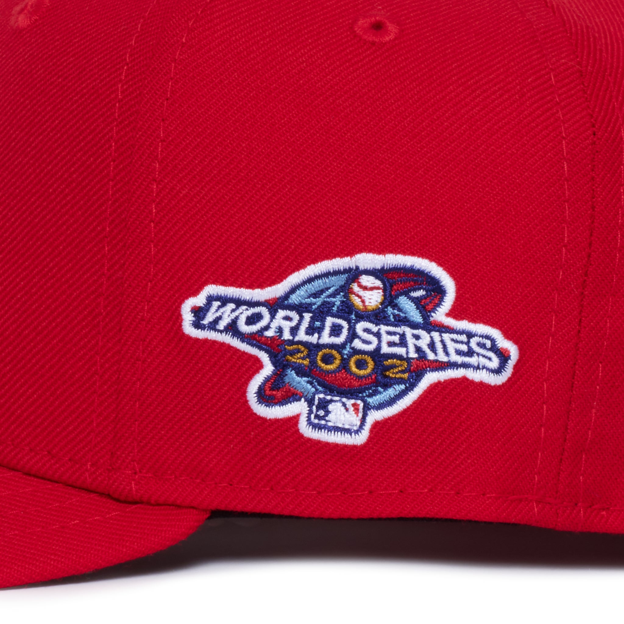 Anaheim Angels All Red 2002 World Series Grey UV