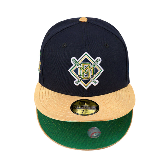 Milwaukee Brewers Navy and Metallic Gold 25 Year Anniversary