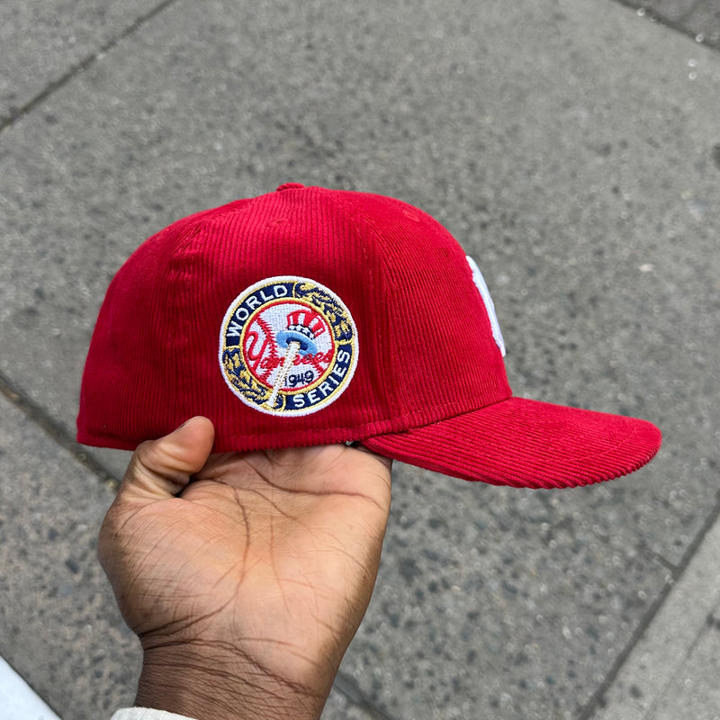 New York Yankees Red Corduroy 1949 WS