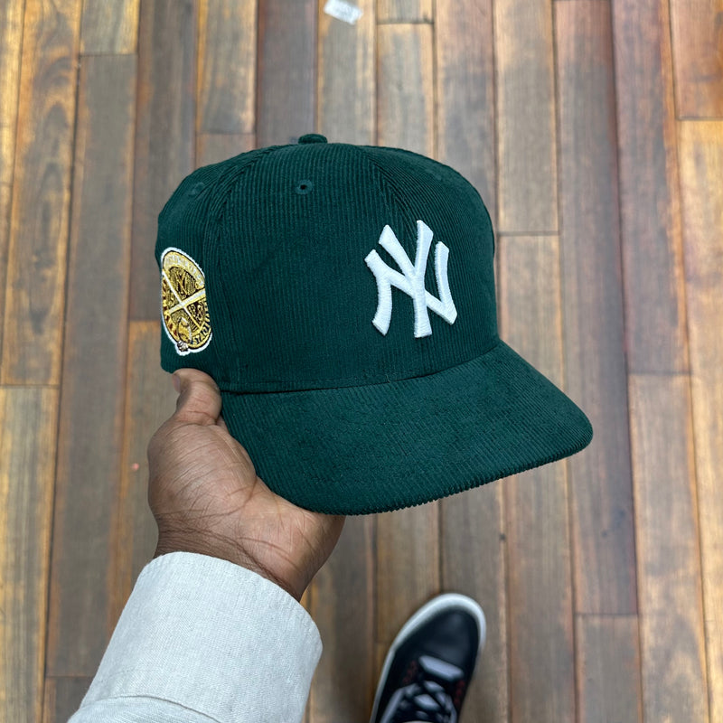 New York Yankees Dark Green Corduroy 1938 World Series