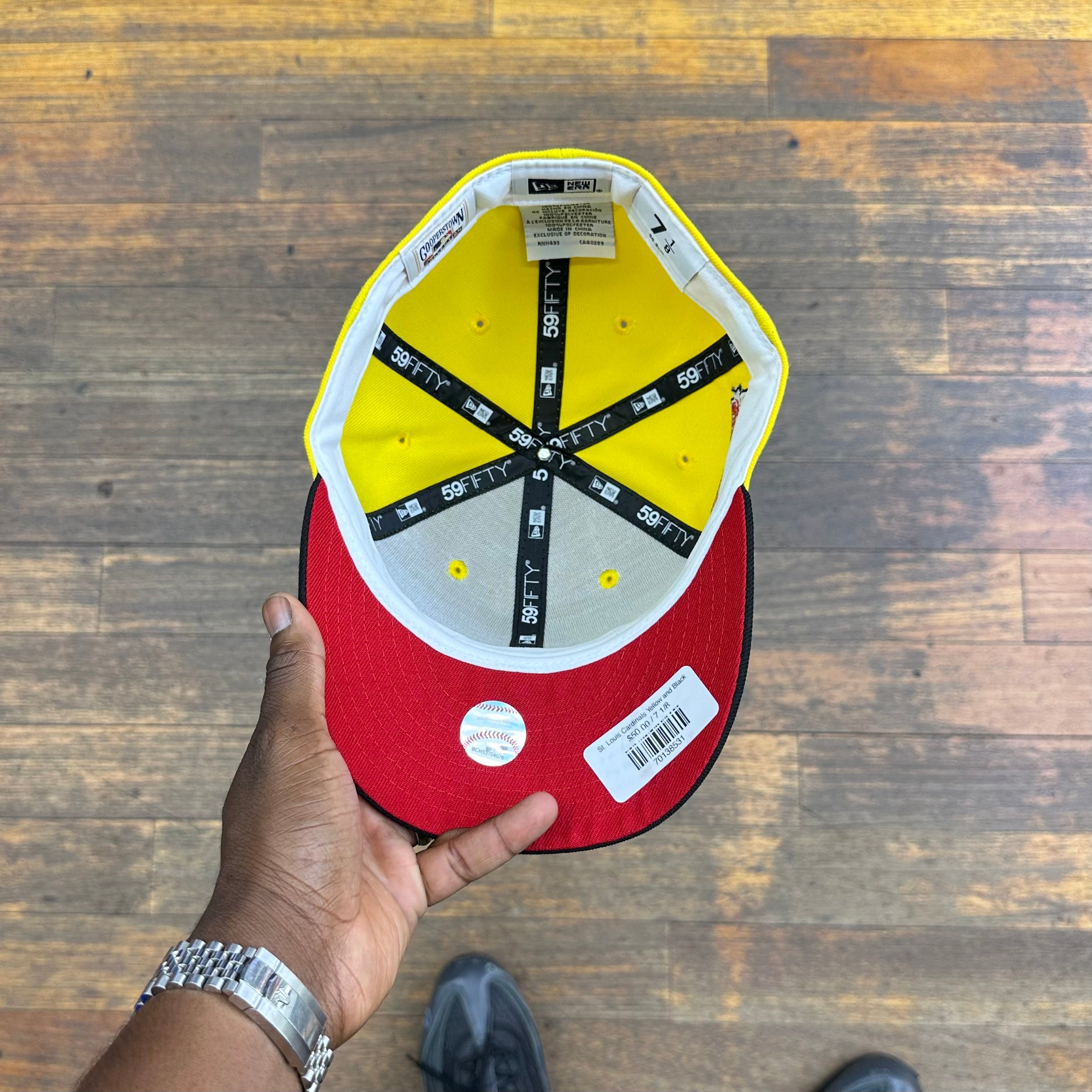 St. Louis Cardinals Yellow and Black