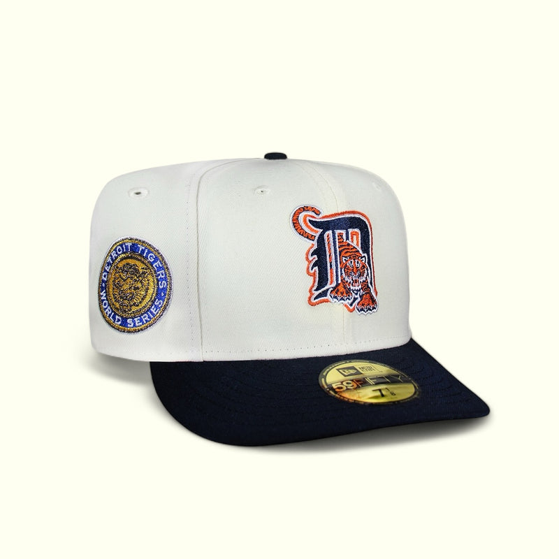 Detroit Tigers Chrome Creme and Navy Blue 1968 World Series