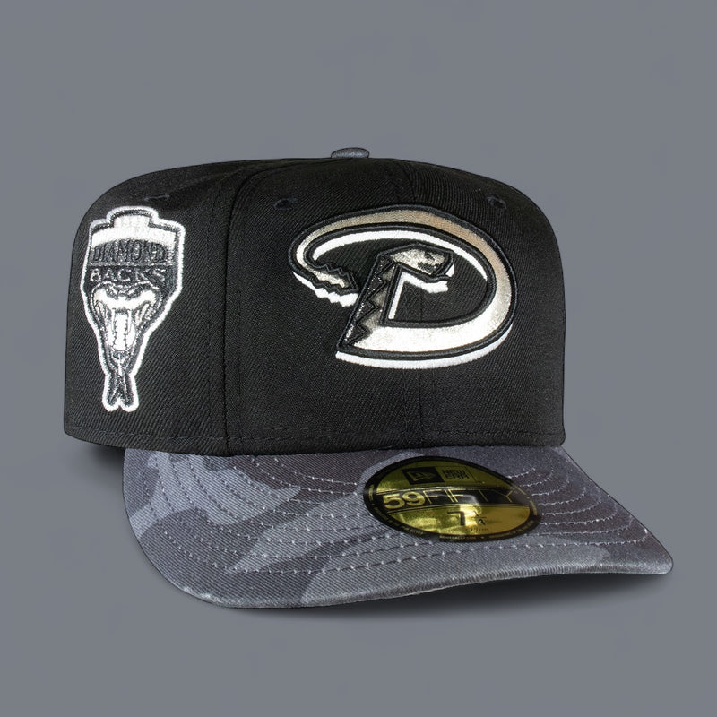Arizona DiamondBacks Black and CAMO VIZE 1998 Inaugural Season